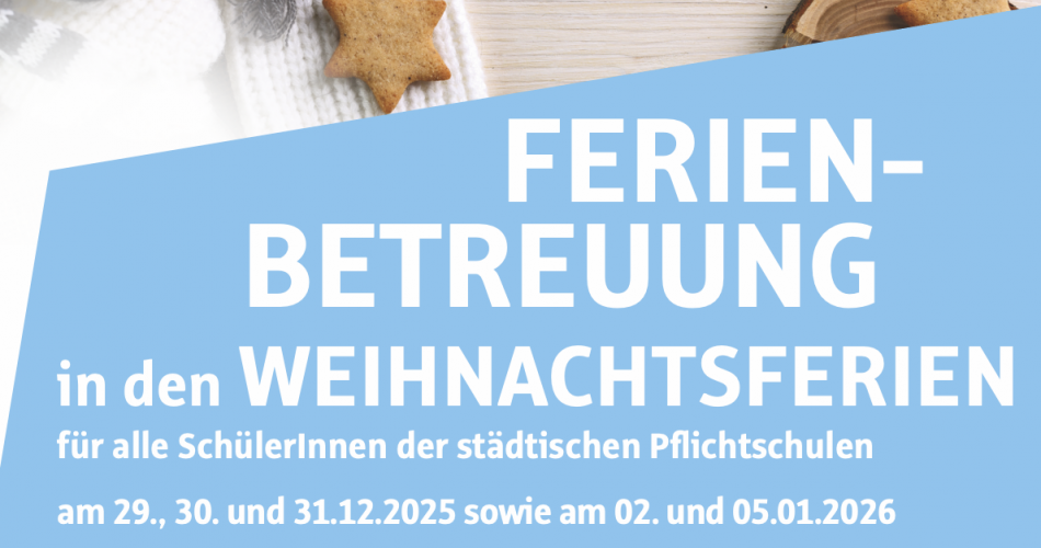Ferienbetreeung Weihnachtsferien
