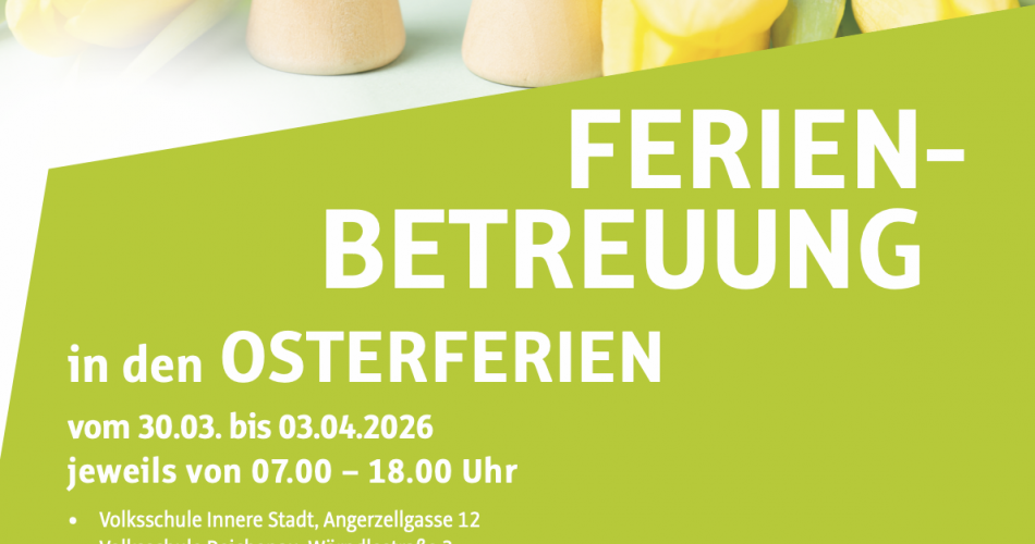 Ferienbetreuung Osterferien 2026
